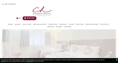 Desktop Screenshot of cobdenhotel.com